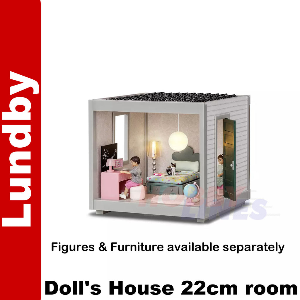 ROOM 22cm modular unit versatile Dolls House 1:18th scale LUNDBY Sweden