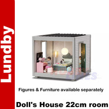 Load image into Gallery viewer, ROOM 22cm modular unit versatile Dolls House 1:18th scale LUNDBY Sweden
