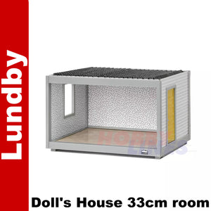 ROOM 33cm modular unit versatile Dolls House 1:18th scale LUNDBY Sweden