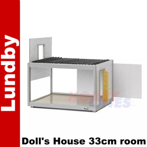 ROOM 33cm modular unit versatile Dolls House 1:18th scale LUNDBY Sweden