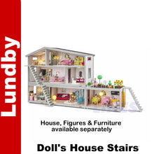 Load image into Gallery viewer, STAIRS fixtures &amp; fittings stair case Doll&#39;s House 1:18th scale LUNDBY Sweden
