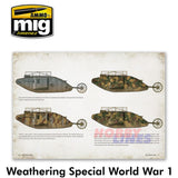 Weathering Special WORLD WAR 1 Paperback Book The Great War Ammo by Mig MIG6011