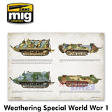 Weathering Special WORLD WAR 1 Paperback Book The Great War Ammo by Mig MIG6011