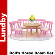 KITCHEN FURNITURE SET Dolls House 1:18th scale LUNDBY Sweden