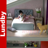 Basic BEDROOM SET Doll's House 1:18th scale LUNDBY Sweden 60-3064-00