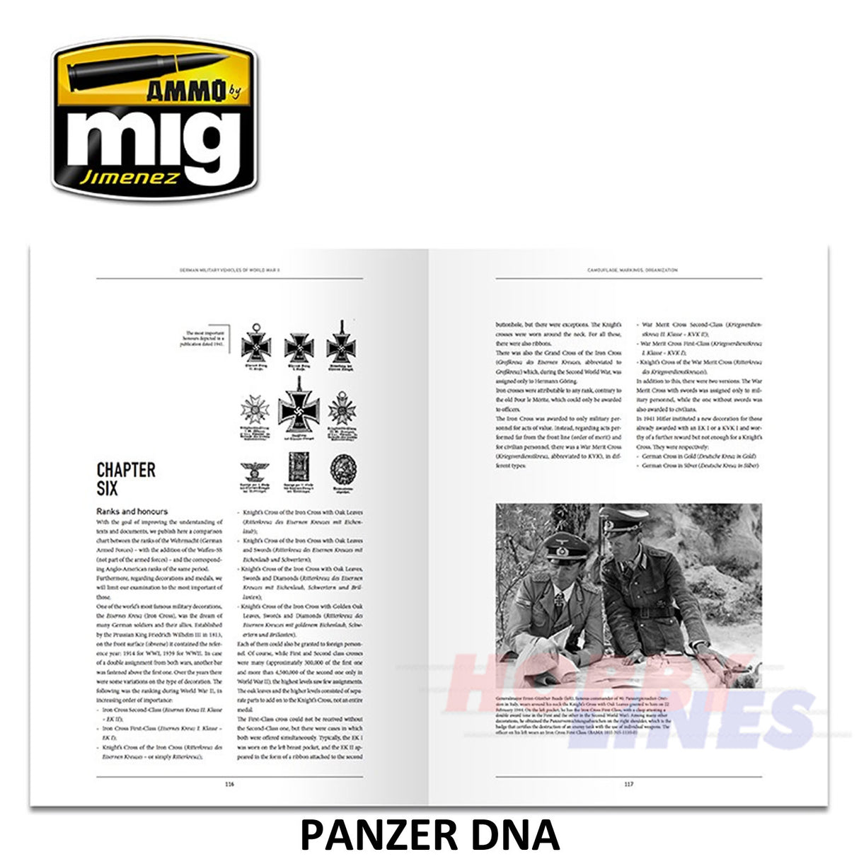 TIGERS - Modelling the Ryefield Family  WWII English Book Ammo by Mig MIG6273