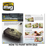 MODELLING GUIDE: HOW TO PAINT WITH OILS 104 pages Ammo Mig MIG6043
