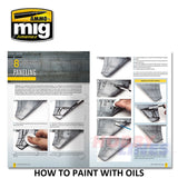 MODELLING GUIDE: HOW TO PAINT WITH OILS 104 pages Ammo Mig MIG6043