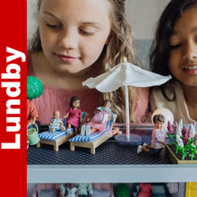 Load image into Gallery viewer, LUNDBY NIKKI DOLL FAMILY SET Doll&#39;s House 1:18th jointed LUNDBY Sweden
