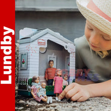 Load image into Gallery viewer, LUNDBY NIKKI DOLL FAMILY SET Doll&#39;s House 1:18th jointed LUNDBY Sweden
