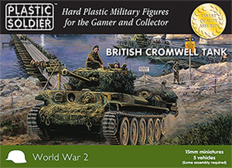Plastic Soldier 15mm WW2V15022 British CROMWELL TANK WW2