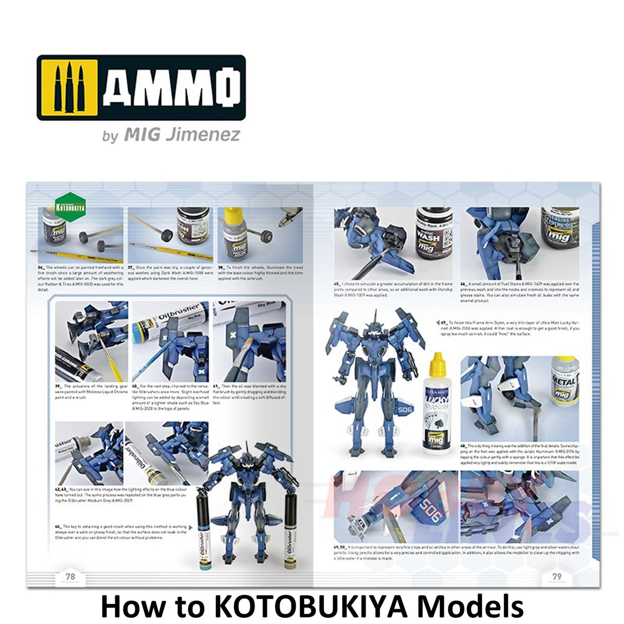 How to KOTOBUKIYA Models Japanese Fantasy & Science Fiction Ammo by Mig MIG6113
