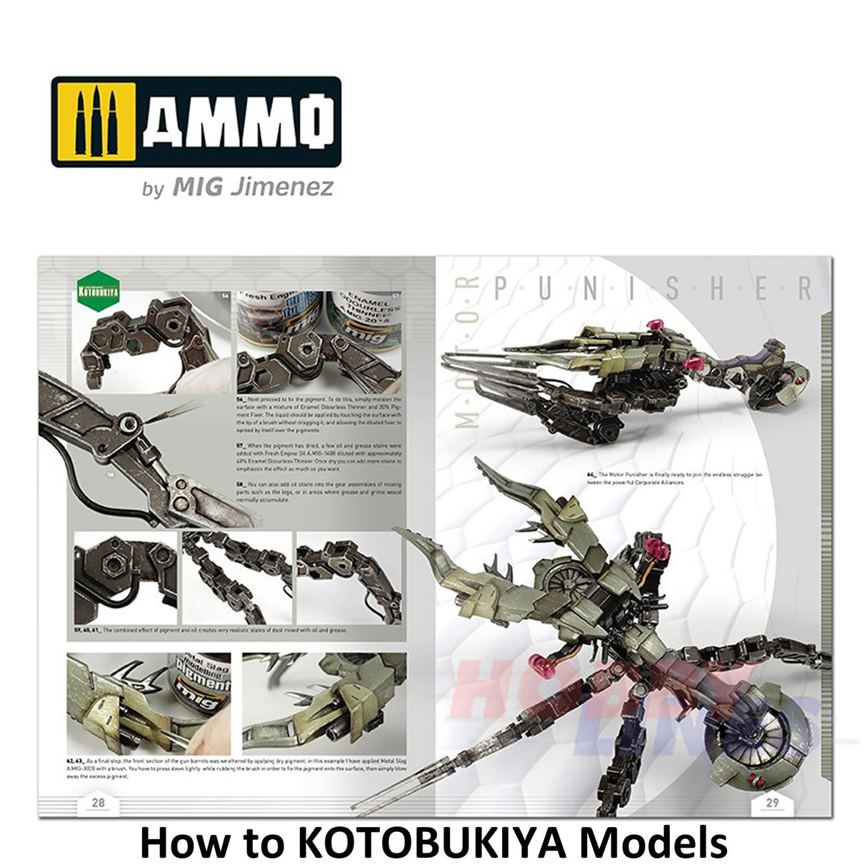 How to KOTOBUKIYA Models Japanese Fantasy & Science Fiction Ammo by Mig MIG6113
