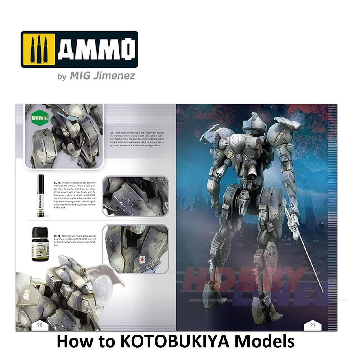 How to KOTOBUKIYA Models Japanese Fantasy & Science Fiction Ammo by Mig MIG6113