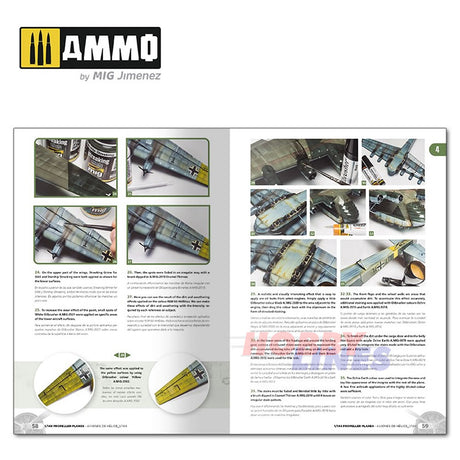 Propeller Planes 1:144 Vol. 1 Book Visual Modellers Guide Ammo by Mig MIG6144