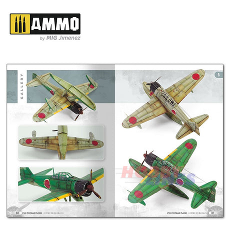 Propeller Planes 1:144 Vol. 1 Book Visual Modellers Guide Ammo by Mig MIG6144