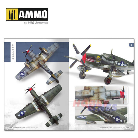 Propeller Planes 1:144 Vol. 1 Book Visual Modellers Guide Ammo by Mig MIG6144