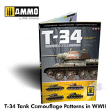 T-34 COLOURS Tank Camouflage Patterns WWII Multilingual Book Ammo by Mig MIG6145