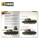 T-34 COLOURS Tank Camouflage Patterns WWII Multilingual Book Ammo by Mig MIG6145