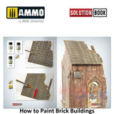 How to Paint Brick Buildings Colors & Weathering Solution Book Ammo Mig MIG6510