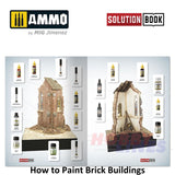 How to Paint Brick Buildings Colors & Weathering Solution Book Ammo Mig MIG6510