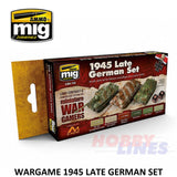 AMMO By Mig Jimenez Mig7118 WARGAME 1945 LATE GERMAN ACRYLIC Paint Modelling