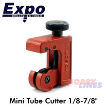 Load image into Gallery viewer, Mini Tube Cutter 1/8&quot; - 7/8&quot; Inch OD Expo Tools
