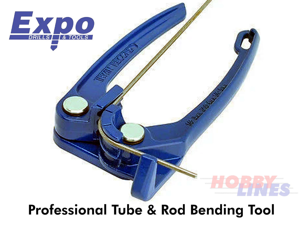 Expo Tools Professional Tube and Rod bending Tool Up to 6mm Diameter 71520