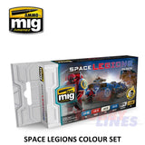 SPACE LEGIONS Colour Set Paint Modelling AMMO By Mig Jimenez Mig7153
