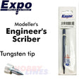 ENGINEER'S SCRIBE Tungsten tip engineers Glass Ceramics Metal Expo Tools 72071