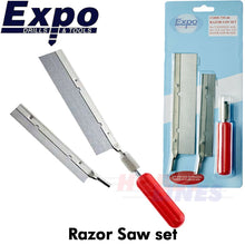 Load image into Gallery viewer, RAZOR SAW SET No.239 blade with No.5 Handle &amp; No.234 blade Expo Tools 73544
