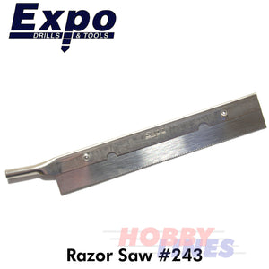 Razor Saw No.234 blade 4.5" long x 3/4" depth 42 teeth per inch Expo Tools 73545