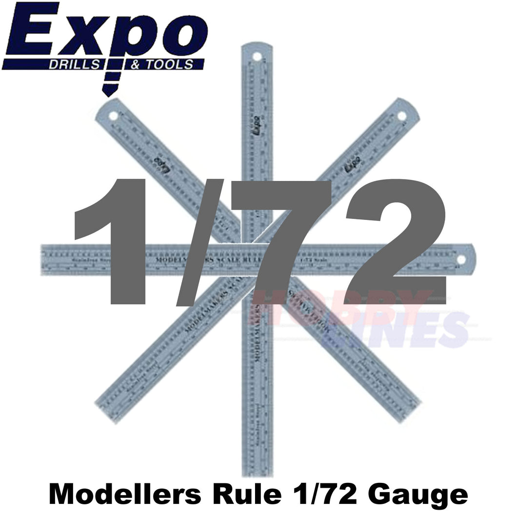 Modellers Scale Rule 1/72 12