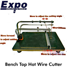 Load image into Gallery viewer, Hot Wire Foam &amp; Polystyrene Bench Top Professional Cutter Expo Tools 74366
