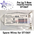QUICK CHANGE WIRES pk 5 for  Large Y-Bow Hot Wire Foam Cutter StarTec ST10621