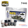 NATO WEATHERING SET PAINT Colours AMMO By Mig Jimenez Mig7446