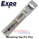 Pin Vice - Revolving Top 2 reversible collets Size Range 0-3mm Expo Tools 75010