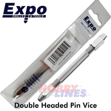 Load image into Gallery viewer, PIN VICE Double ended with reversible collets 0-3mm High Qulity Expo Tools 75012

