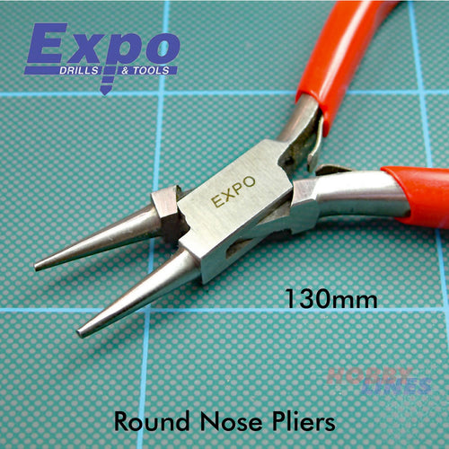 Pro Pliers BOX JOINT PLIER - ROUND NOSE double leaf spring 75564 EXPO TOOLS