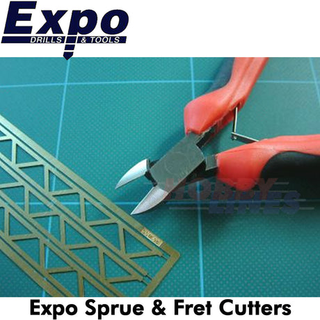 SPRUE & FRET CUTTER for Plastic Model Kits Sprue & Brass Frets Expo Tools 75581