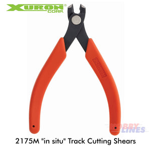 Xuron 2175M "IN SITU" TRACK CUTTING SHEARS flush cutters N/OO/HO model railways