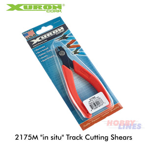 Xuron 2175M "IN SITU" TRACK CUTTING SHEARS flush cutters N/OO/HO model railways