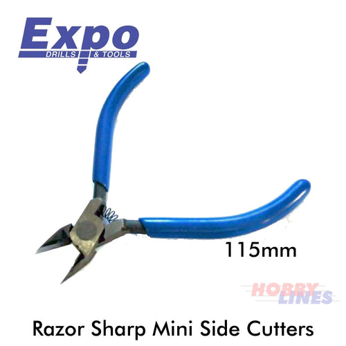 Pro Pliers MINI SS SIDE CUTTERS with spring 75627 EXPO TOOLS