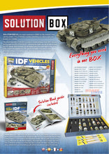 Load image into Gallery viewer, AMMO By Mig Jimenez MIG7701 IDF VEHICLES SOLUTION BOX 7701 Miltary Model Paint
