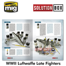 Load image into Gallery viewer, WWII LUFTWAFFE LATE FIGHTERS SOLUTION BOX Paint Model AMMO By Mig MIG7702
