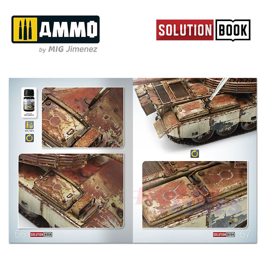 REALISTIC RUST Weathering Effects SOLUTION BOX AMMO Mig Jimenez MIG7719