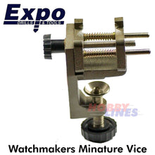 Load image into Gallery viewer, Watchmakers Minature Vice with bench clamp Expo Tools 79500
