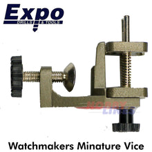 Load image into Gallery viewer, Watchmakers Minature Vice with bench clamp Expo Tools 79500
