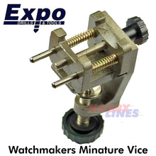 Load image into Gallery viewer, Watchmakers Minature Vice with bench clamp Expo Tools 79500
