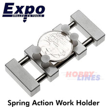 Load image into Gallery viewer, Work Holder for ciruclar items Spring action Wheel Watch Co  Expo Tools 79505
